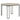 Verano - Dining Table - Natural / Black