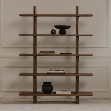 Casey - Librería estándar grande - Marrón oscuro