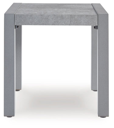Hurley Park - Square End Table - Gray