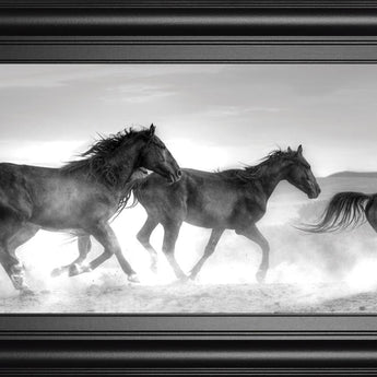 18x42 Rolling By By Jg Studios - Dark Gray