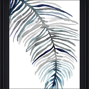 Feathered Palm Ii By Emma Scarvey - Gray