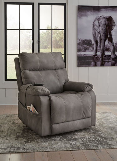 Next-Gen Durapella - Power Lift Recliner - Slate