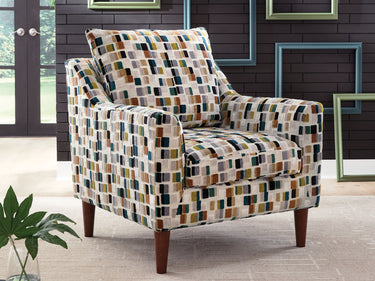 Fenna - Silla decorativa - Multicolor