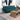 Acton - Upholstered Flared Arm Sofa - Teal Blue