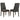Wes - Upholstered Dining Side Chair (Set of 2) - Dark Walnut