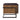Sagat - Silla decorativa - Cuero de grano superior de ébano antiguo y roble rústico