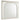 Olivia - Espejo de tocador LED - Blanco perla