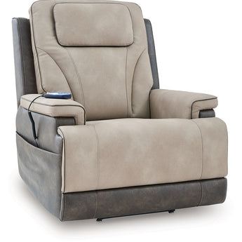 4Z-Peaceful Pause - Power Lift Recliner - Sand