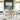 Sawdyn - 5 Pc. - Round Dining Room Table, 4 Side Chairs - White / Light Brown
