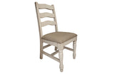 Rock Valley Chair With Fabric Seat (Set of 2) Off White - Chair Sets at Quality Home Furniture Mesquite