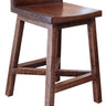Pueblo Wooden Seat & Base Stool (Set of 2) - Stool Sets at Quality Home Furniture Mesquite