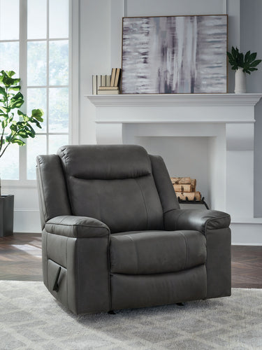 Status Check - Rocker Recliner - Shadow