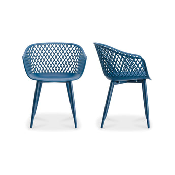 Piazza - Silla de exterior (juego de 2) - Azul