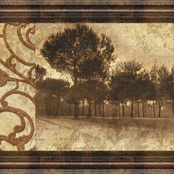Equinox I By Keith Mallet - Framed Print Wall Art - Light Brown