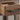 Mesa de sofá de teca natural marrón