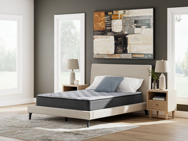 Comfort Plus - King Mattress - 76"W x 80"D x 10"H - Gray