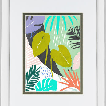Jazzy Jungle I By Annie Warren - Green