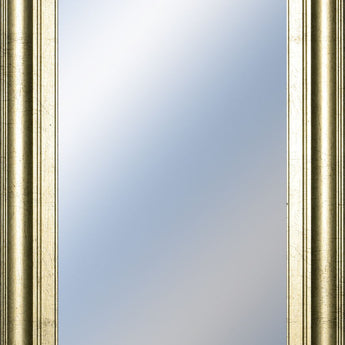 18x42 Decorative Framed Wall Mirror By Classy Art Promotional Mirror Frame #40 - Yellow