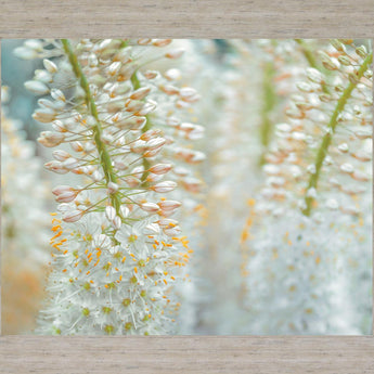 Whispering Blossoms - 28" x 34" Framed Wall Art - Beige
