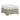 Ollie - Ottoman - Tan And Olefin White Cream