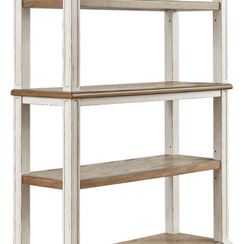 Realyn - Bookcase - Brown / White