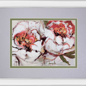 Charade Of Spring By Fitzsimmons, A - Mirror Framed Print Wall Art - Gray