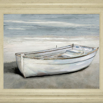 Beached By Mark Chandon - Framed Print Wall Art - Gray