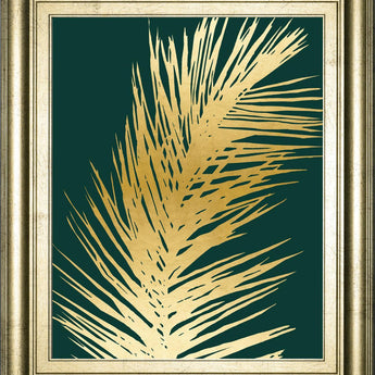 22x26 Emerald Palms I By Natalie Carpentieri - Yellow