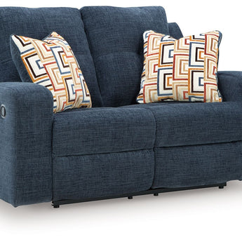 Danum - Reclining Loveseat - Ink