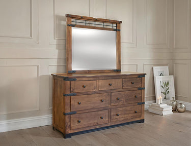 Parota Mirror Cinnamon Brown - image 4 of 4