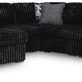 Midnight-Madness - 5 Piece Sectional
