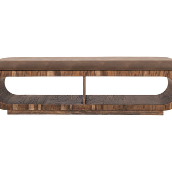 Balam - Upholstered Bench - Light Brown