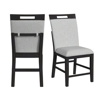 Transcend - Counter Side Chair (Set of 2) - Charcoal