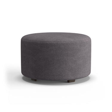 Pouf - Fabric Cocktail Ottoman - Olive