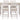 Skempton - Counter Height Dining Table and Bar Stools (Set of 7) - White / Light Brown