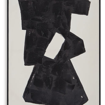 Garviery - Wall Art - Black / Cream