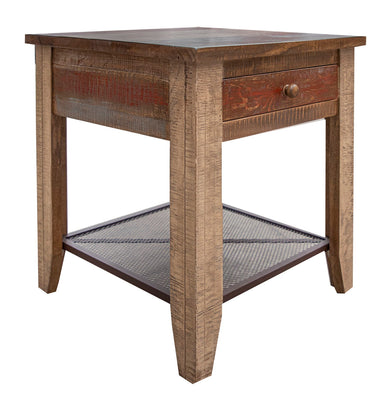 Antique End Table - alternate view
