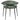 Tobias - 2 Piece Triangular Marble Top Nesting Table - Green And Black