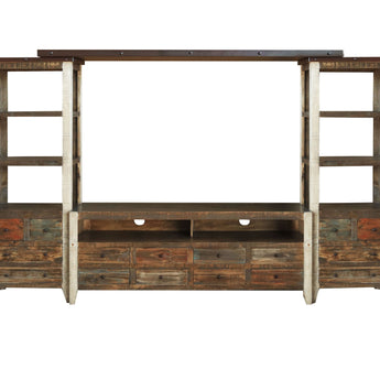 Antique - Wall Unit - Multicolor / Brown