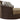 Alesbury - Chocolate - Silla decorativa giratoria de gran tamaño