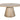 White Balam - Round Dining Table - Ivory White