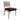 White Balam - Chair (Set of 2) - Ivory White / Dark Brown