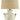 Emelda - Ceramic Table Lamp  - Cream