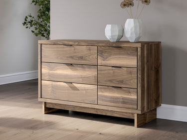 Chirason - Six Drawers Dresser - Brown