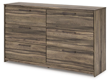Elbrim - Six Drawer Dresser - Brown