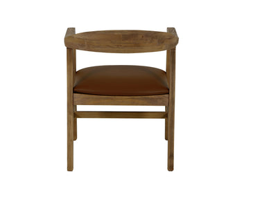 Tulum - Silla con brazos - Marrón dorado