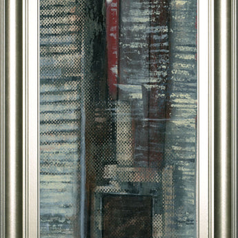 Urban Landscape VI By Norman Wyatt - Framed Print Wall Artt - Dark Gray