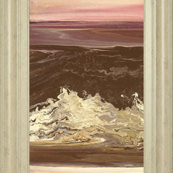 Down Under I By Dlynn Roll - Framed Print Wall Art - Beige