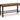 Rylandeen - Double Counter Height Bench - Light Brown / Dark Brown