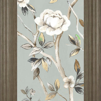 A Flower For You III By Asia Jensen - Light Gray
